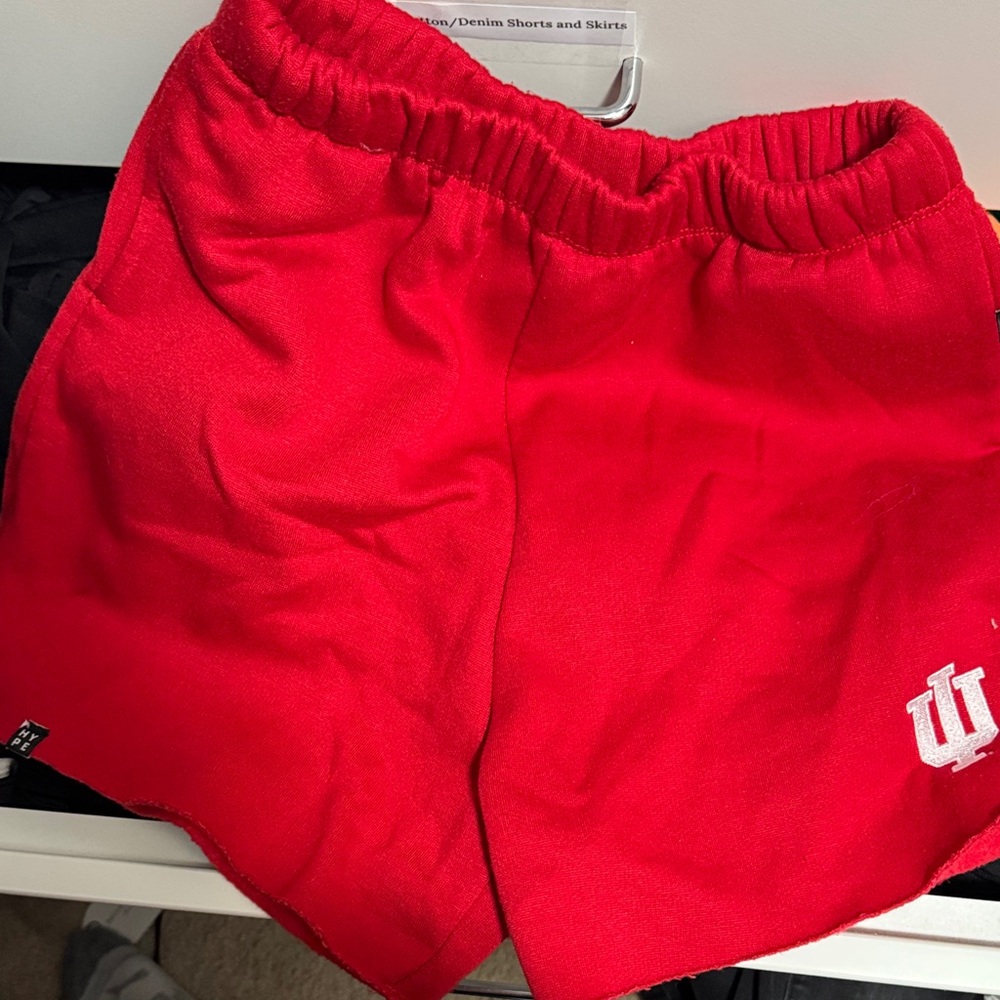Indiana university Hoosiers sweat shorts